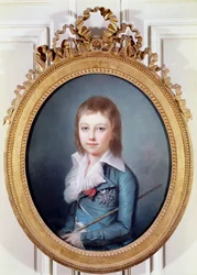 Medailleportret van Louis-Charles, Koning Lodewijk XVII van Frankrijk
